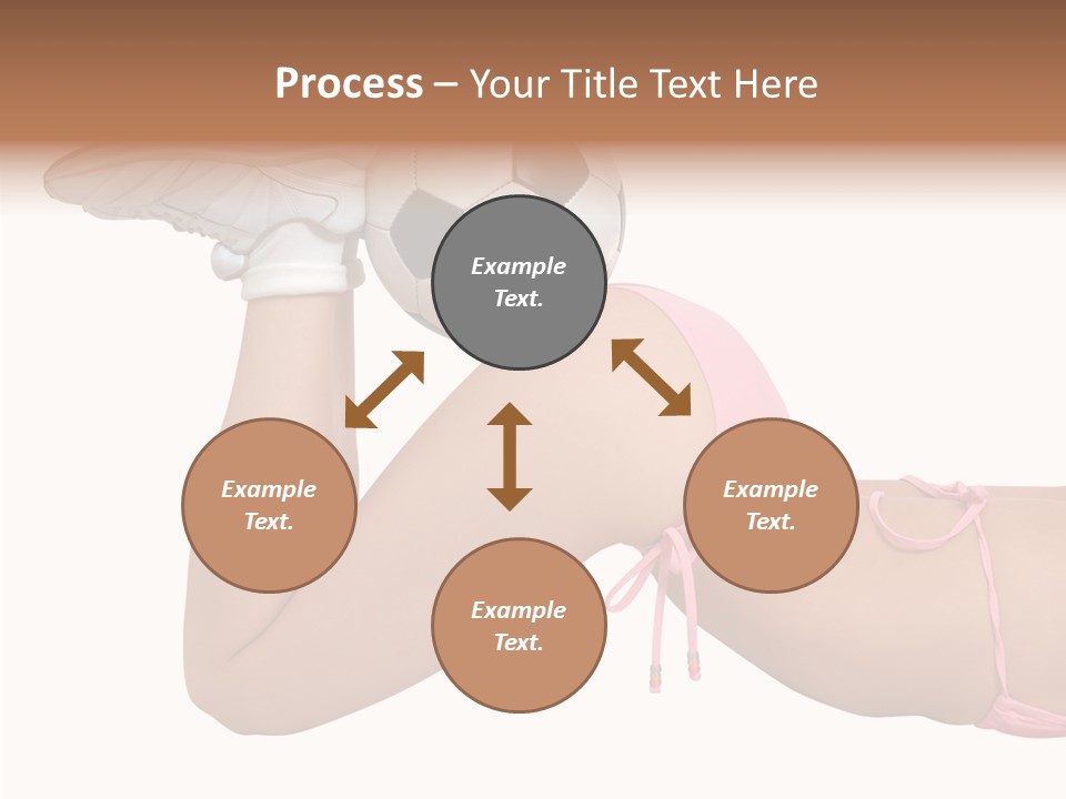 Butt Fit Soccer PowerPoint Template