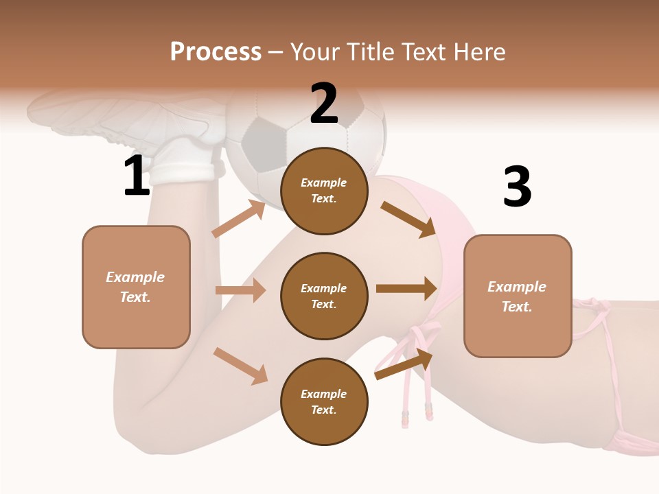 Butt Fit Soccer PowerPoint Template