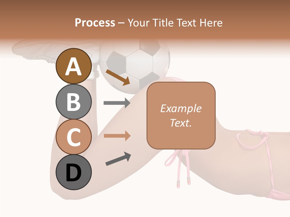 Butt Fit Soccer PowerPoint Template