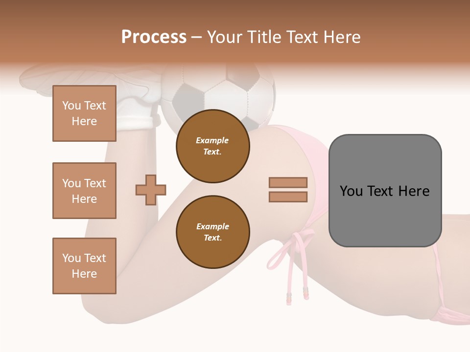 Butt Fit Soccer PowerPoint Template