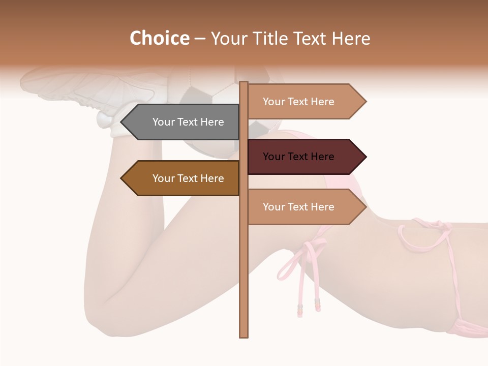 Butt Fit Soccer PowerPoint Template