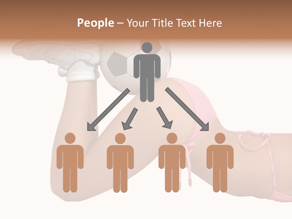 Butt Fit Soccer PowerPoint Template