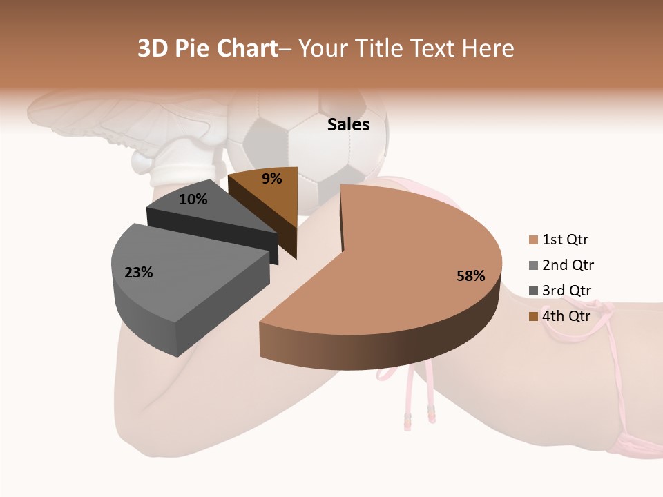Butt Fit Soccer PowerPoint Template