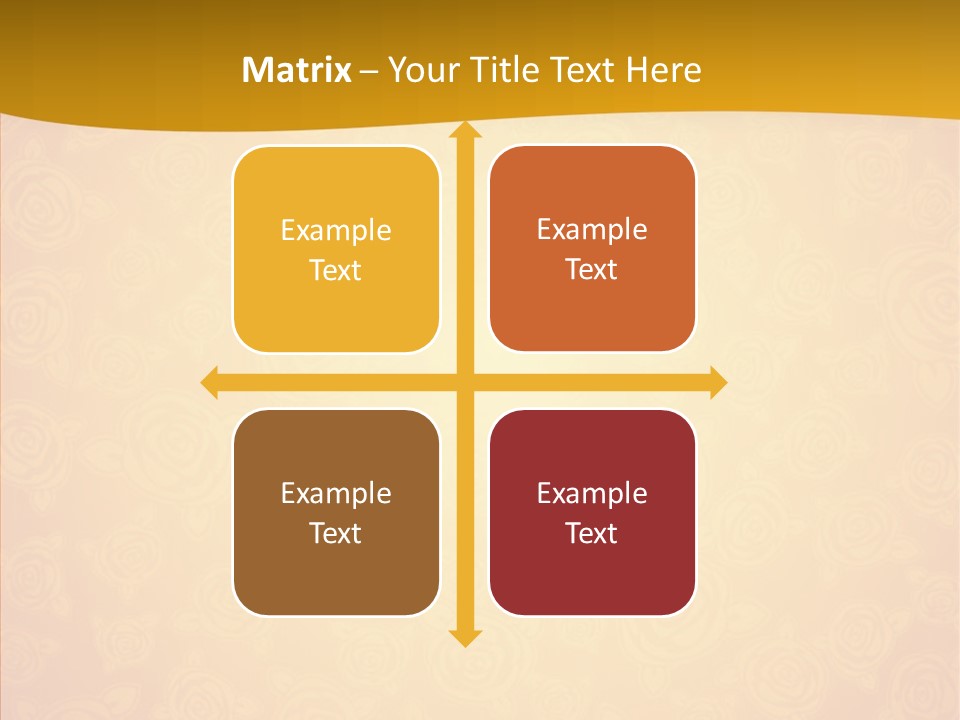 Decorative Wallpaper Invitation PowerPoint Template