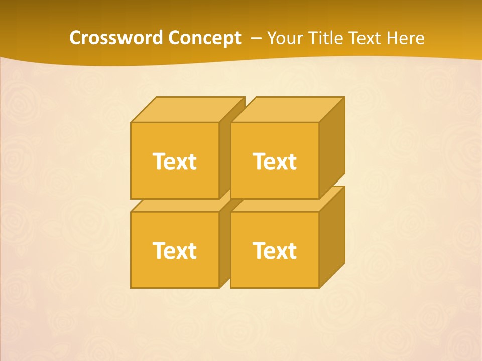 Decorative Wallpaper Invitation PowerPoint Template