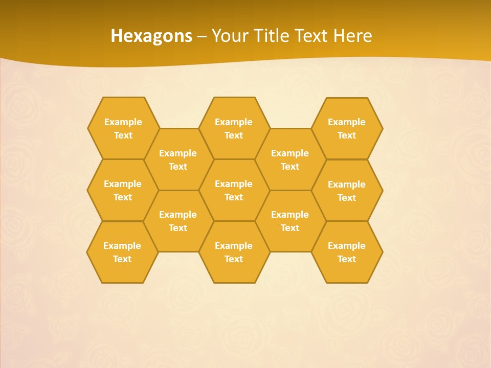 Decorative Wallpaper Invitation PowerPoint Template