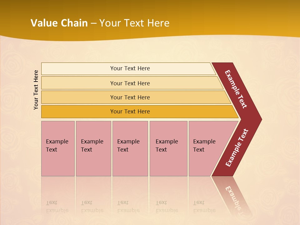 Decorative Wallpaper Invitation PowerPoint Template