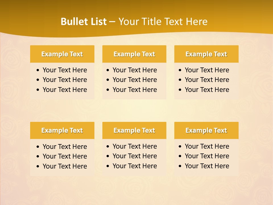 Decorative Wallpaper Invitation PowerPoint Template