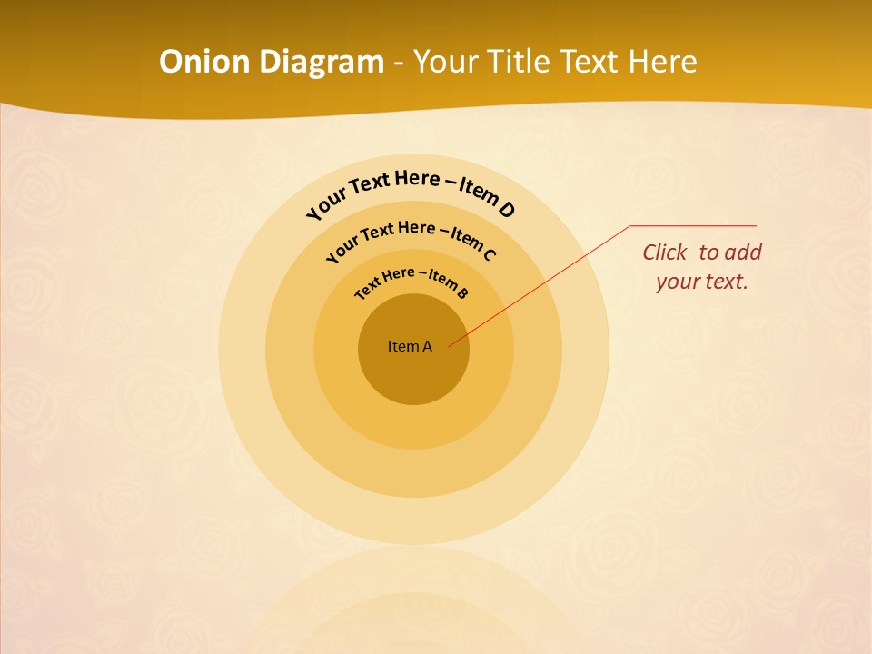 Decorative Wallpaper Invitation PowerPoint Template