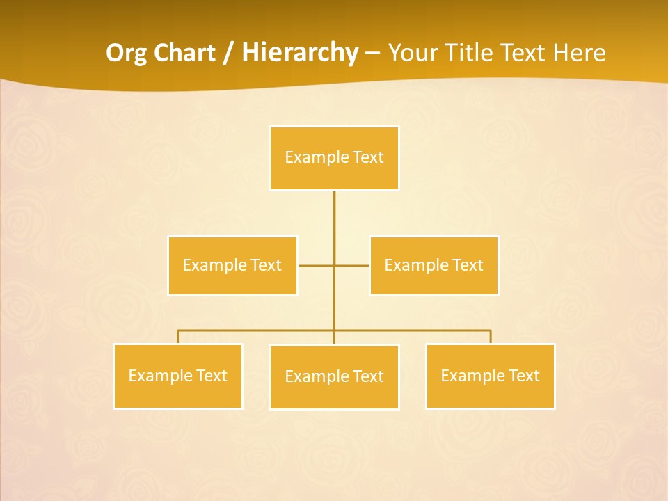 Decorative Wallpaper Invitation PowerPoint Template