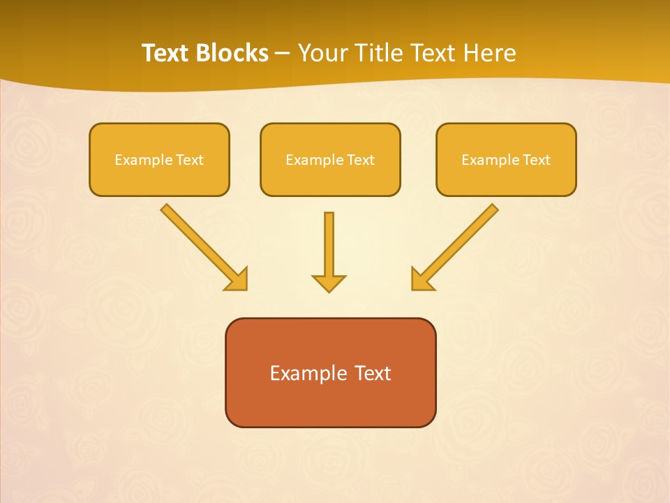 Decorative Wallpaper Invitation PowerPoint Template