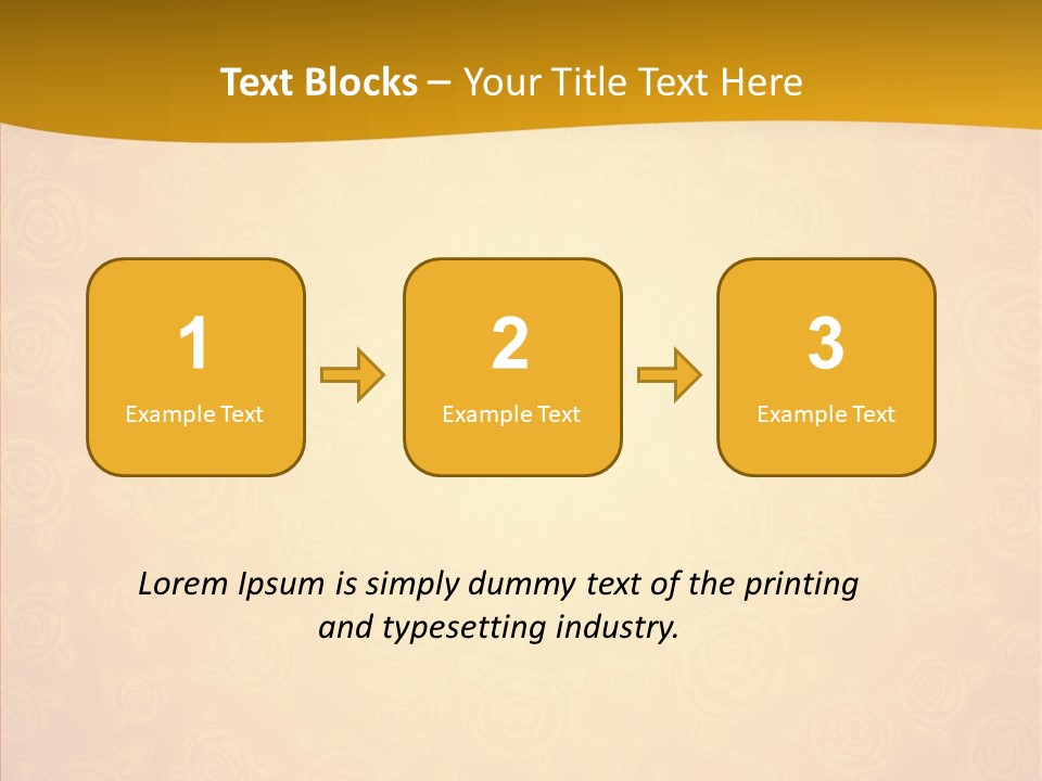 Decorative Wallpaper Invitation PowerPoint Template