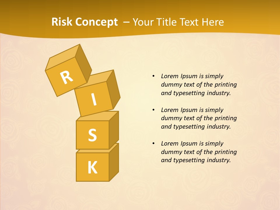 Decorative Wallpaper Invitation PowerPoint Template