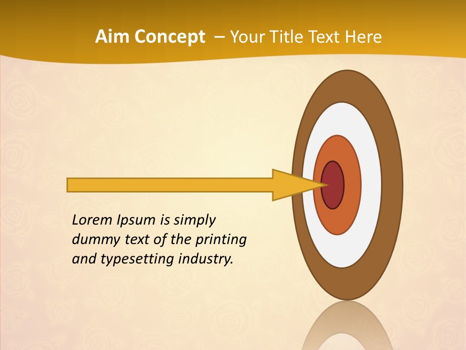 Decorative Wallpaper Invitation PowerPoint Template