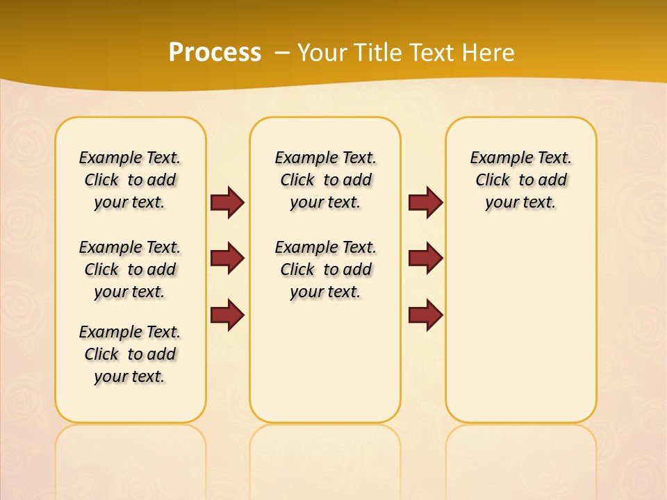 Decorative Wallpaper Invitation PowerPoint Template