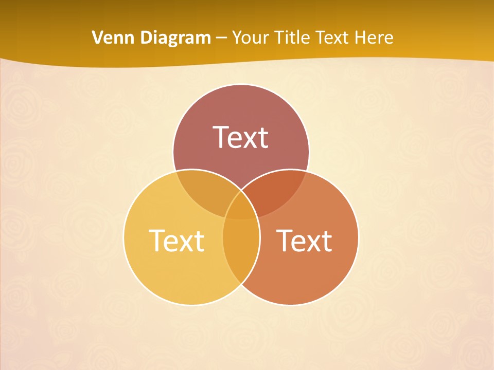 Decorative Wallpaper Invitation PowerPoint Template