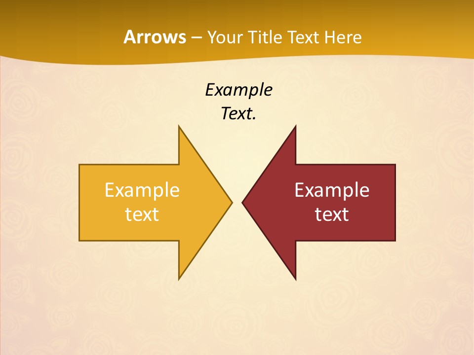 Decorative Wallpaper Invitation PowerPoint Template