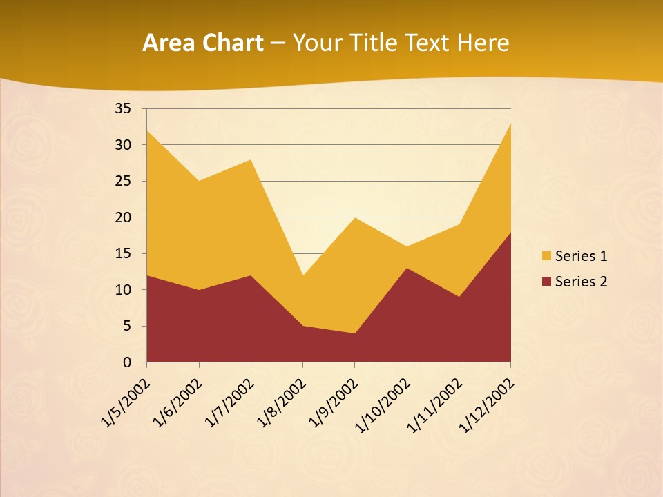 Decorative Wallpaper Invitation PowerPoint Template