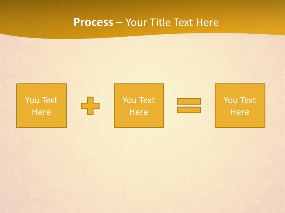 Decorative Wallpaper Invitation PowerPoint Template