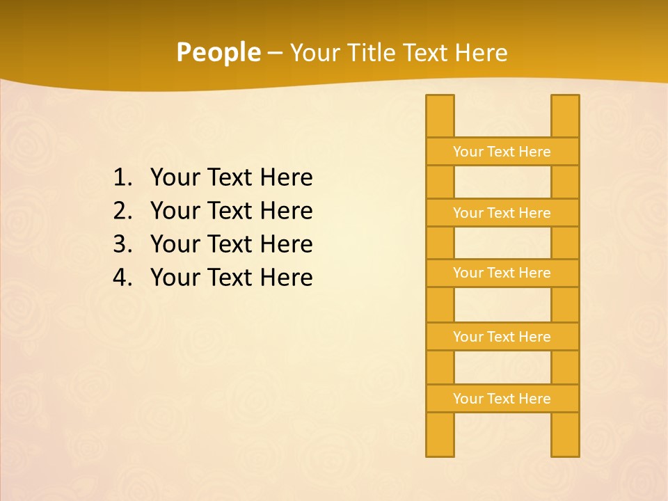 Decorative Wallpaper Invitation PowerPoint Template