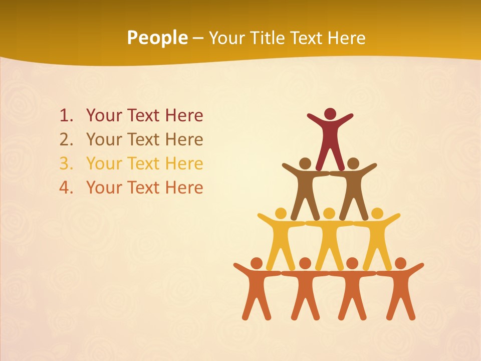 Decorative Wallpaper Invitation PowerPoint Template