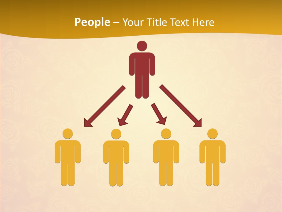 Decorative Wallpaper Invitation PowerPoint Template