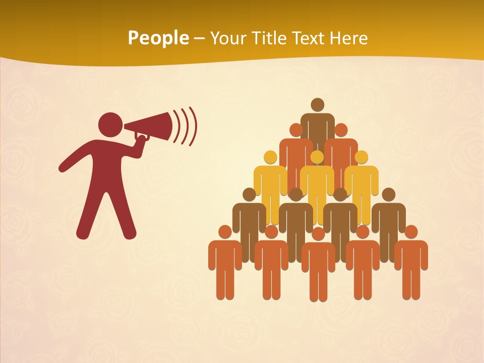 Decorative Wallpaper Invitation PowerPoint Template