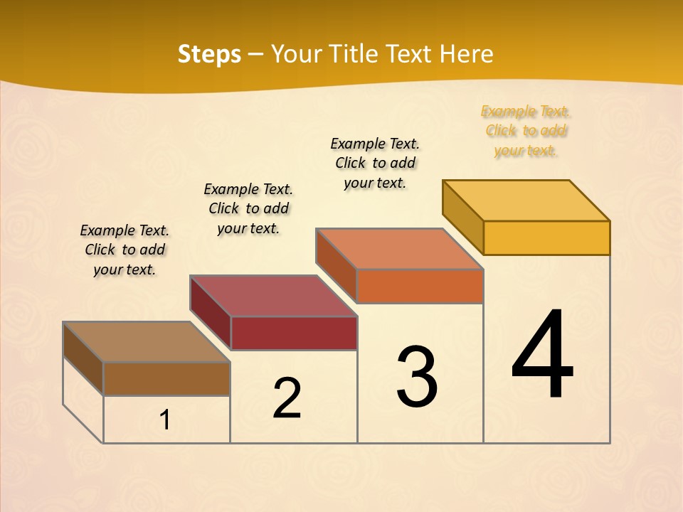 Decorative Wallpaper Invitation PowerPoint Template