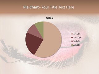 Eyeshadow Lid Beauty PowerPoint Template