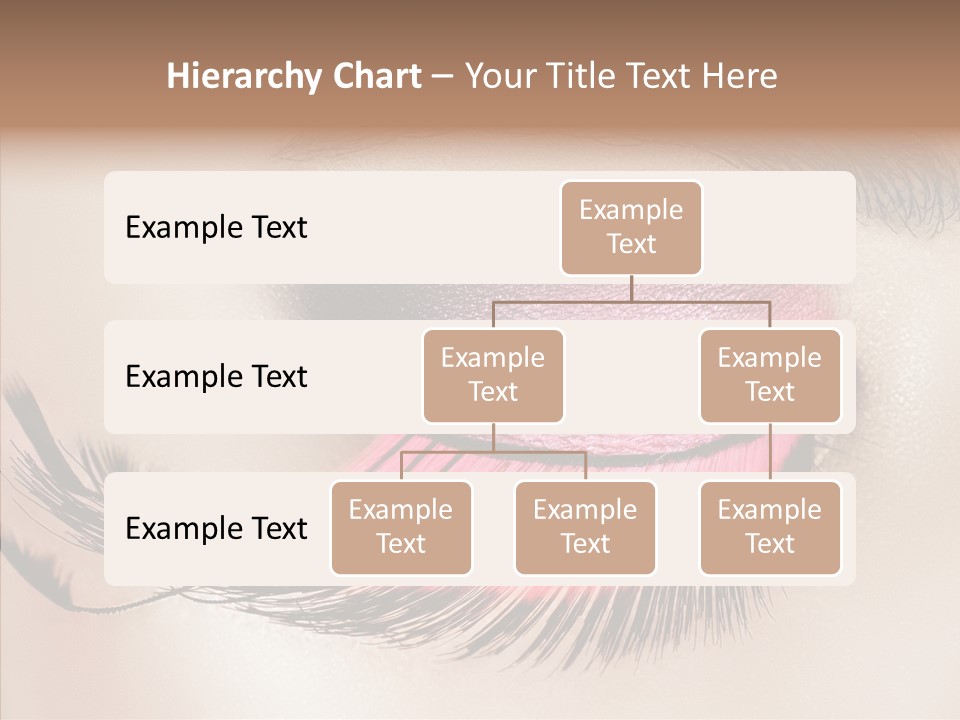Eyeshadow Lid Beauty PowerPoint Template