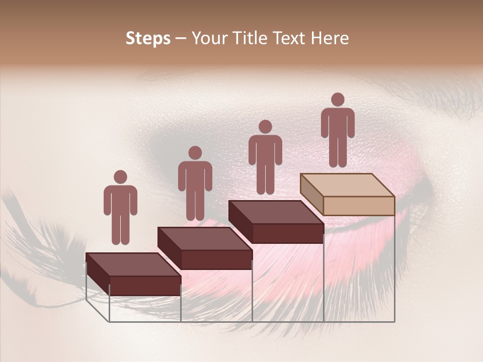 Eyeshadow Lid Beauty PowerPoint Template