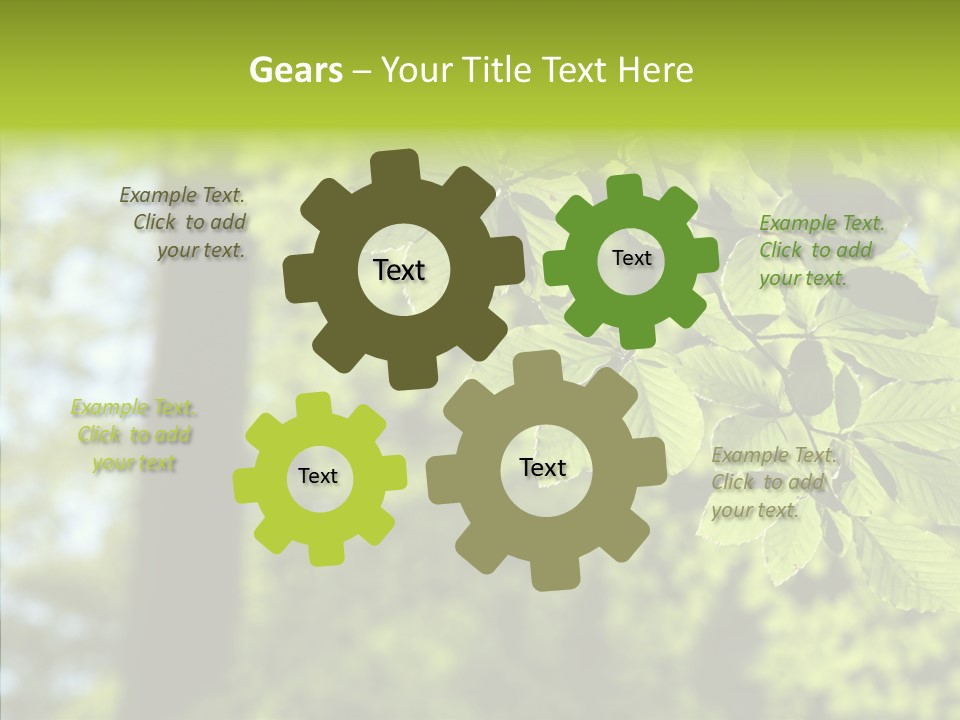 Team Company Writing PowerPoint Template
