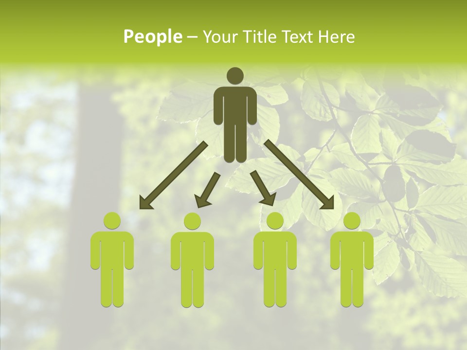 Team Company Writing PowerPoint Template