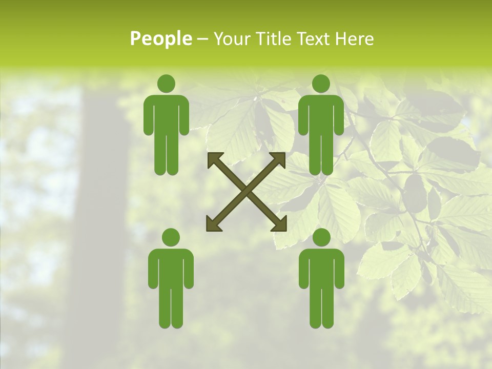 Team Company Writing PowerPoint Template