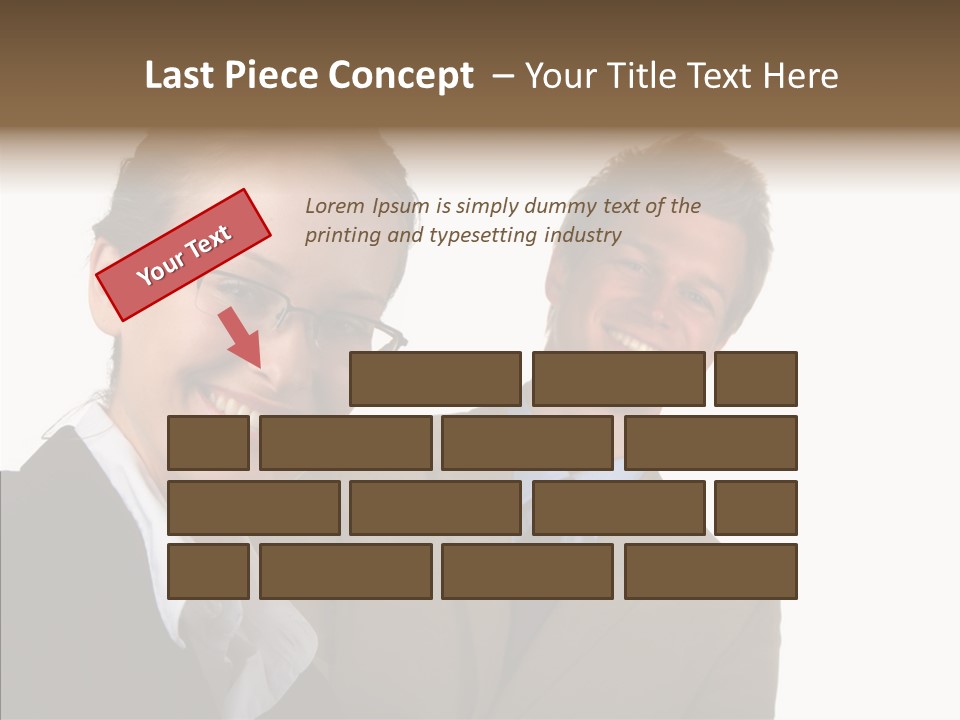 Chair Humor Bu Ine PowerPoint Template