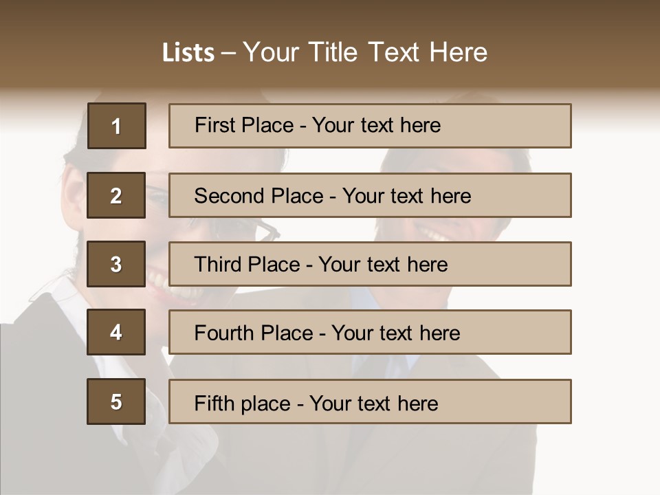 Chair Humor Bu Ine PowerPoint Template
