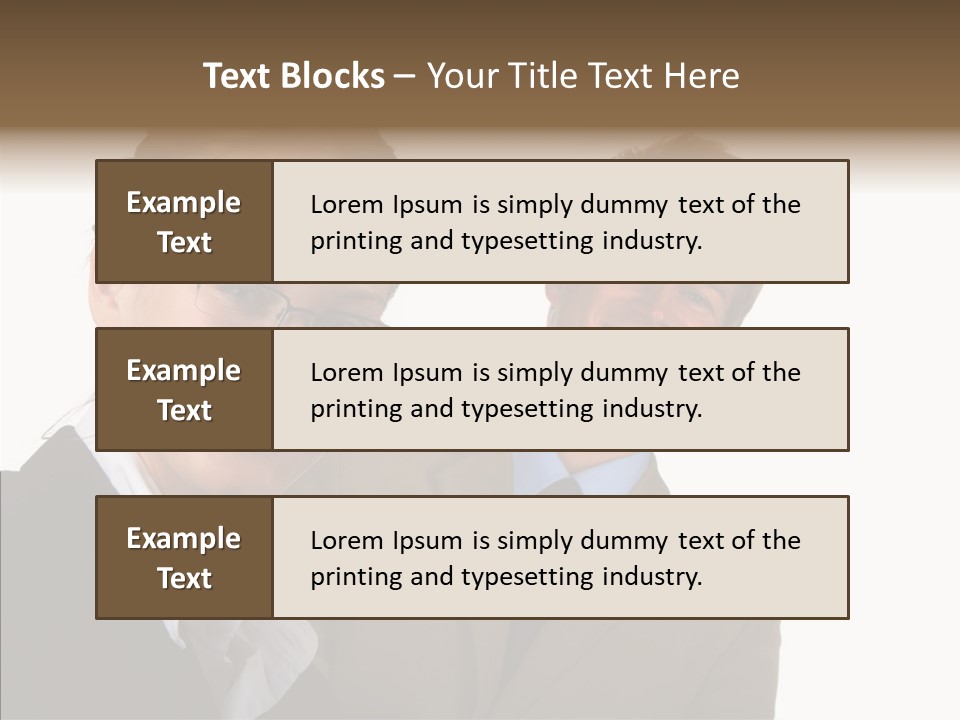 Chair Humor Bu Ine PowerPoint Template