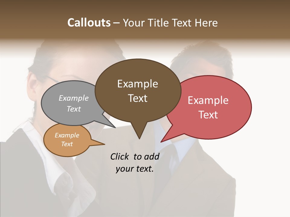 Chair Humor Bu Ine PowerPoint Template