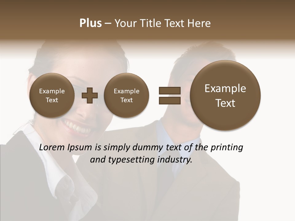 Chair Humor Bu Ine PowerPoint Template