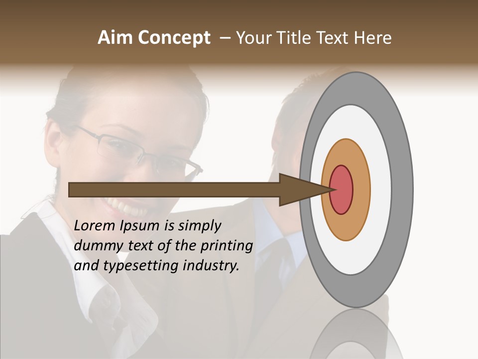 Chair Humor Bu Ine PowerPoint Template