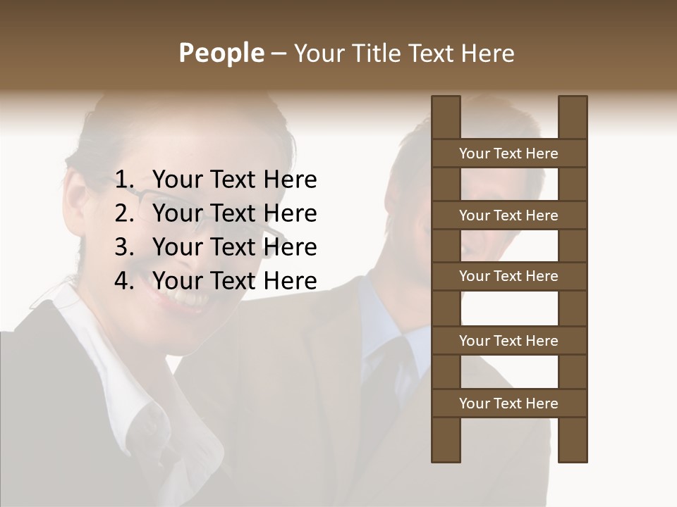 Chair Humor Bu Ine PowerPoint Template