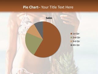 Pretty Pineapple Blond PowerPoint Template