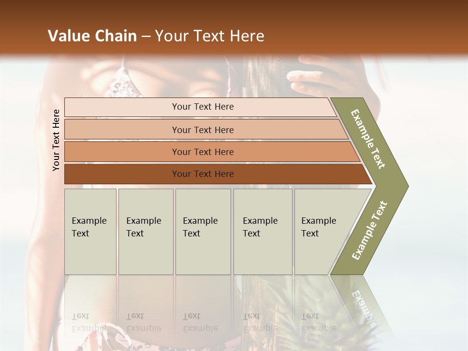 Pretty Pineapple Blond PowerPoint Template