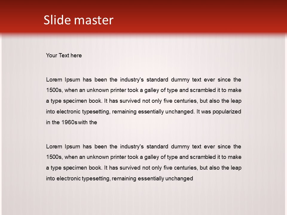 Invitation Decor Illustration PowerPoint Template