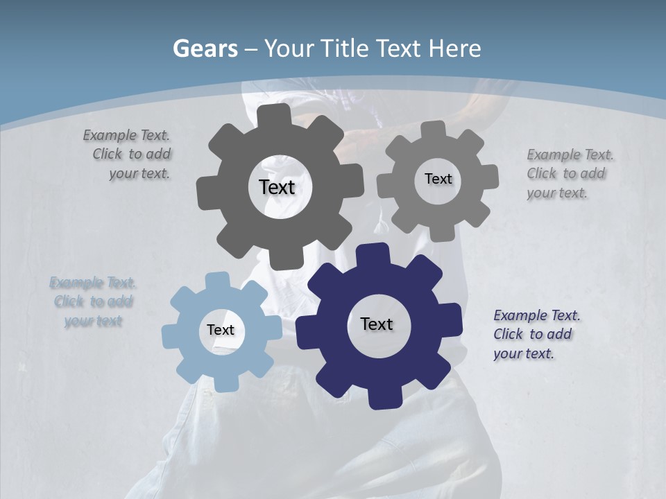 Gangsta Gymnastics Skill PowerPoint Template