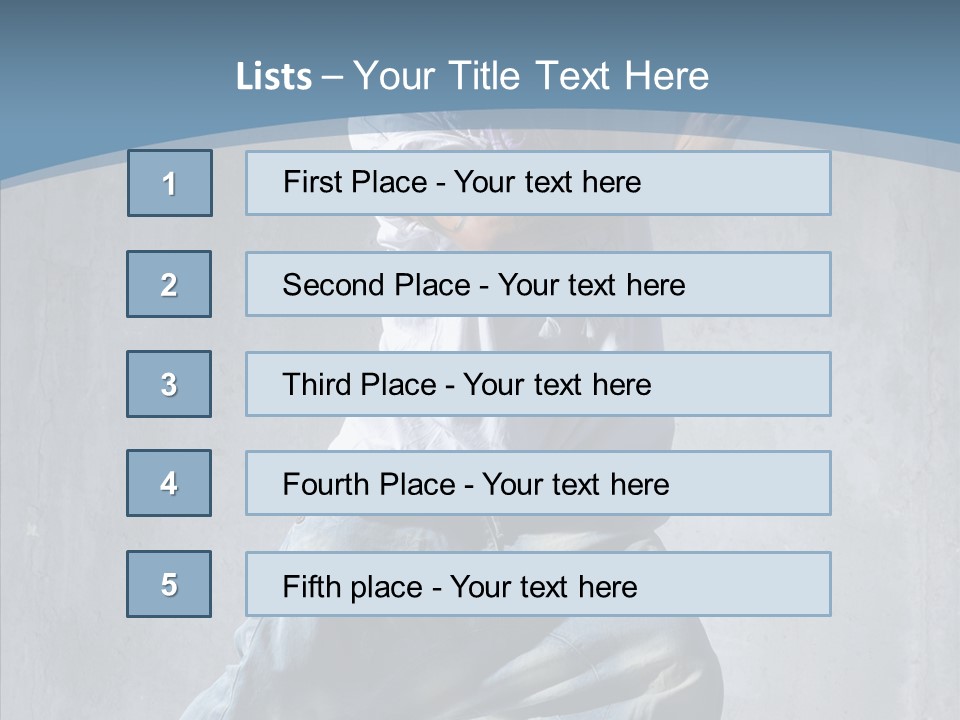 Gangsta Gymnastics Skill PowerPoint Template