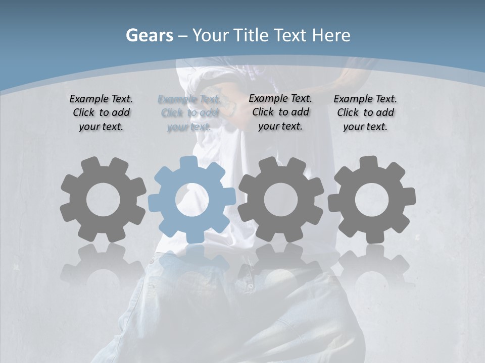 Gangsta Gymnastics Skill PowerPoint Template