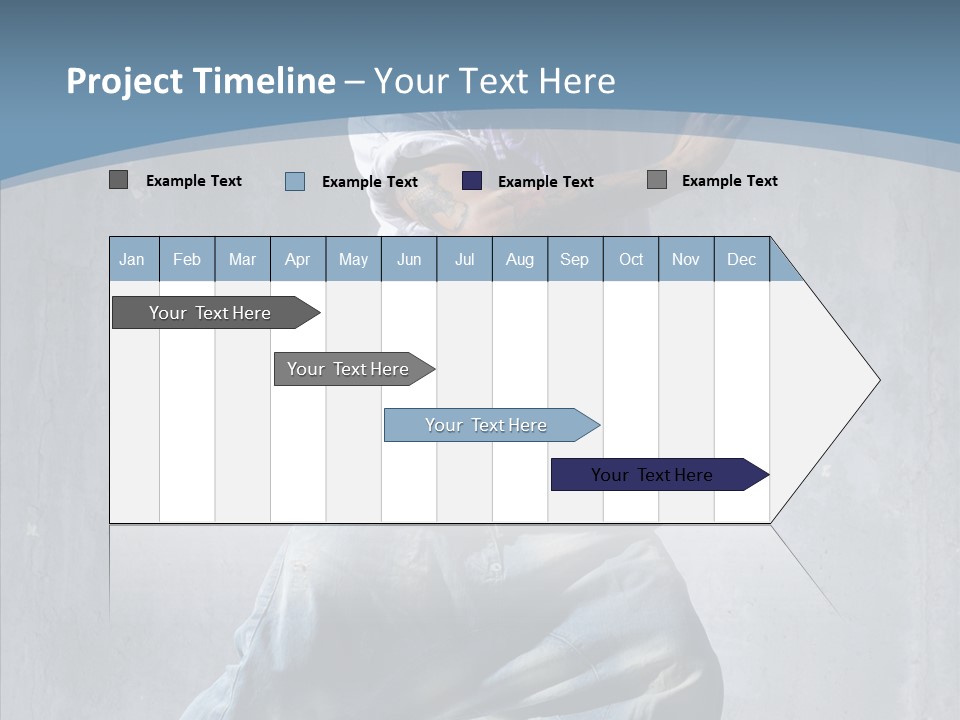Gangsta Gymnastics Skill PowerPoint Template