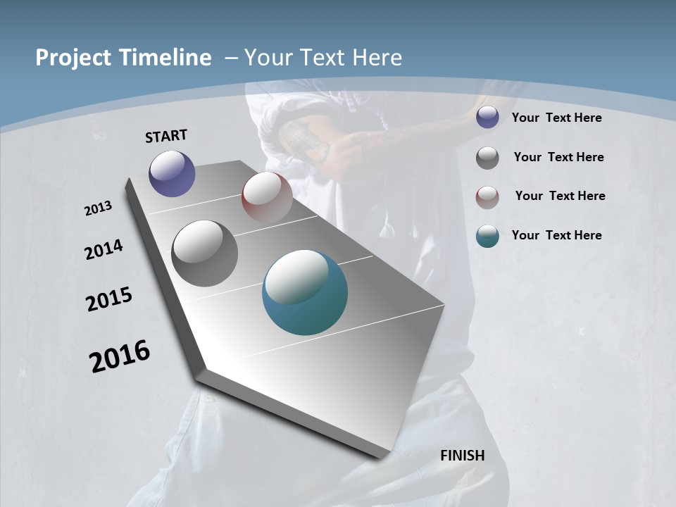 Gangsta Gymnastics Skill PowerPoint Template