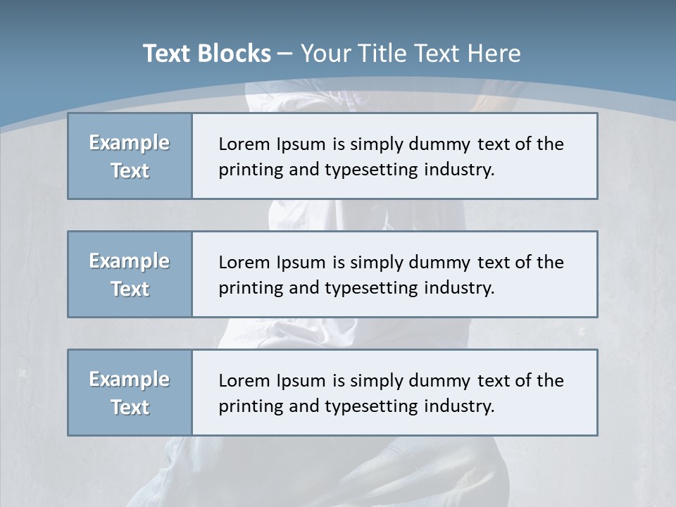 Gangsta Gymnastics Skill PowerPoint Template